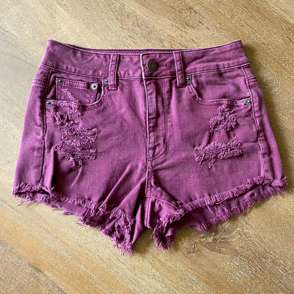 🐻 2/$25 • AEO | Hi-Rise Short Shorts